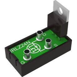 Circuit board MOSFET IRLZ24N