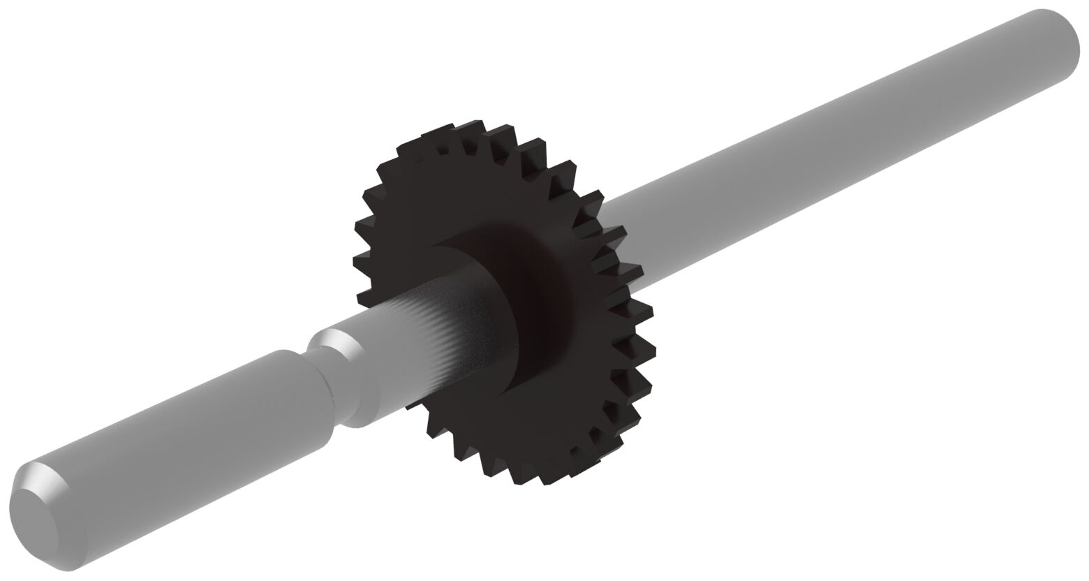 Produktbild: "U-Achse 67 m. Zahnrad Z28"