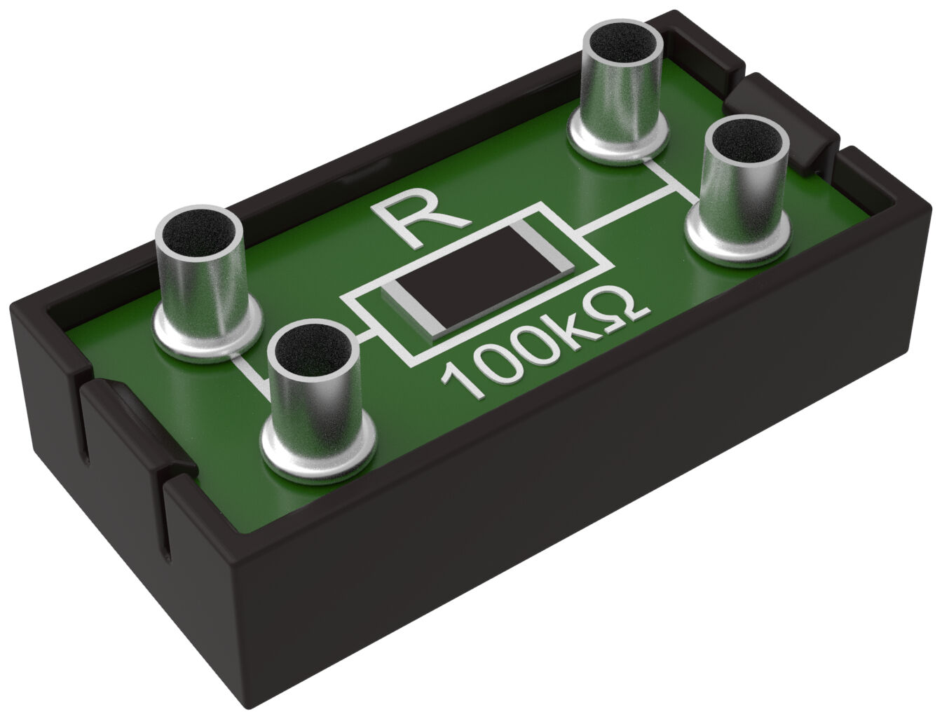 Platine Widerstand 100kOhm