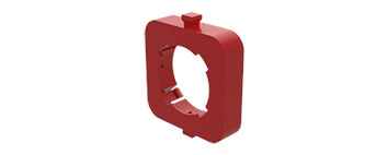 Lens holder D25.3 (red)