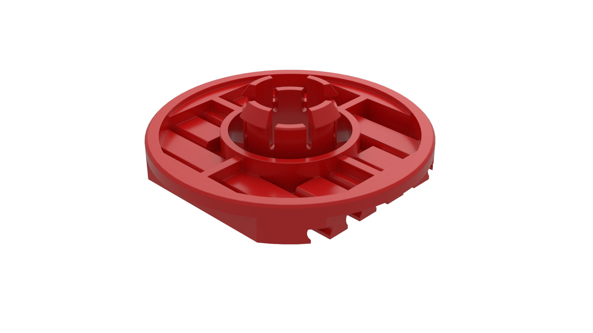 Turntable case Z40, red