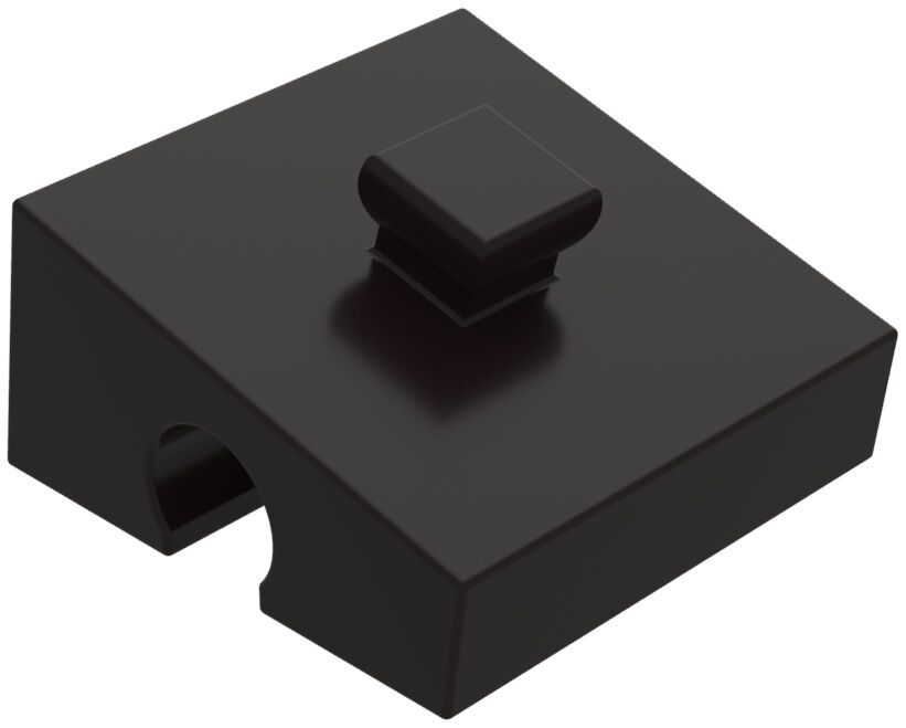 null: "Angle stone 15°, black"