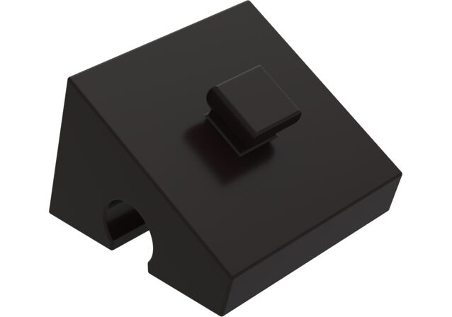 Product Picture: "Piedra angular 30°, negro"