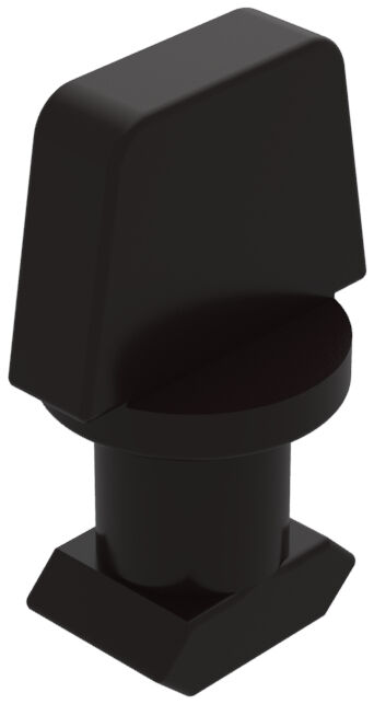 Product Picture: "Perno en S 4 mm, negro"