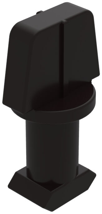 null: "S-bolt 6 mm, black"