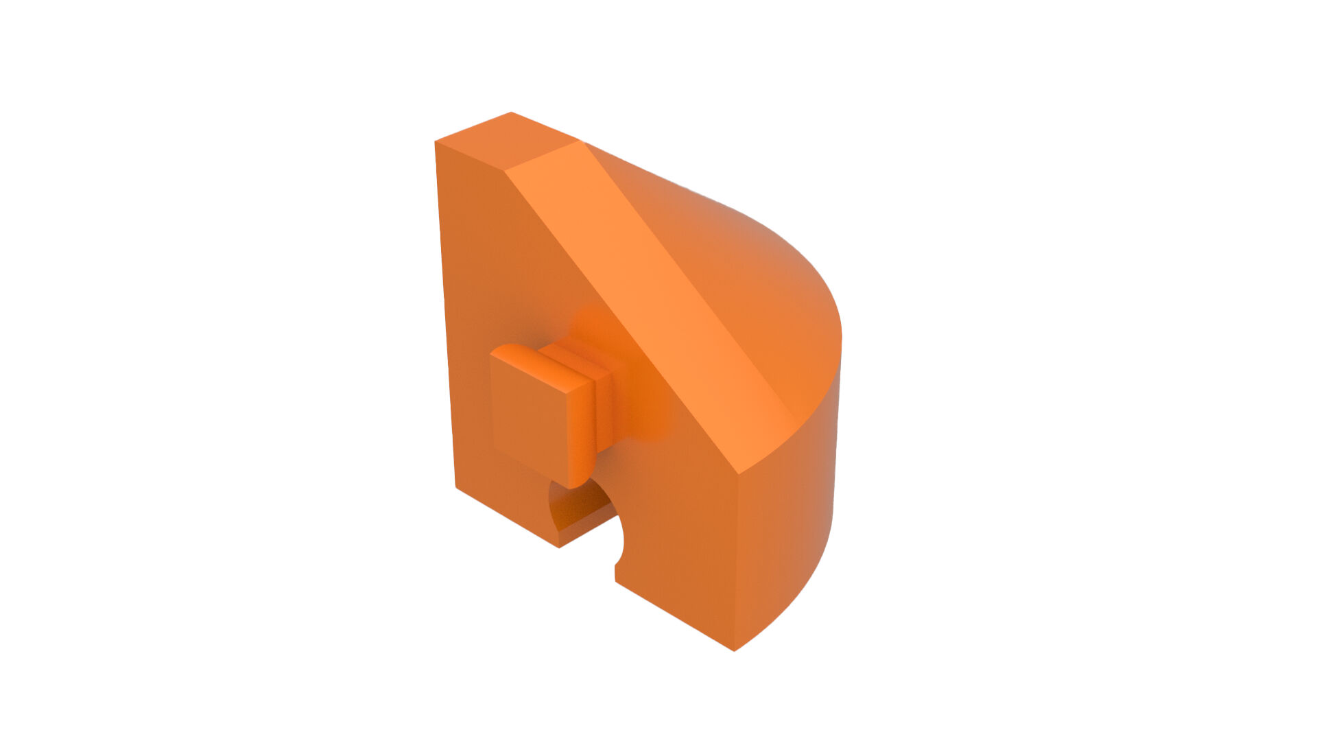 Corner stone orange