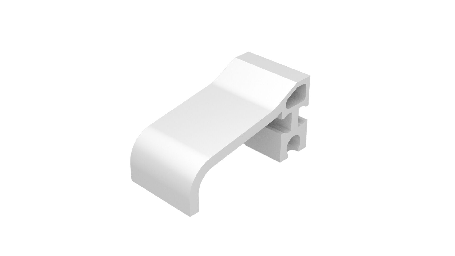 Extension side part white