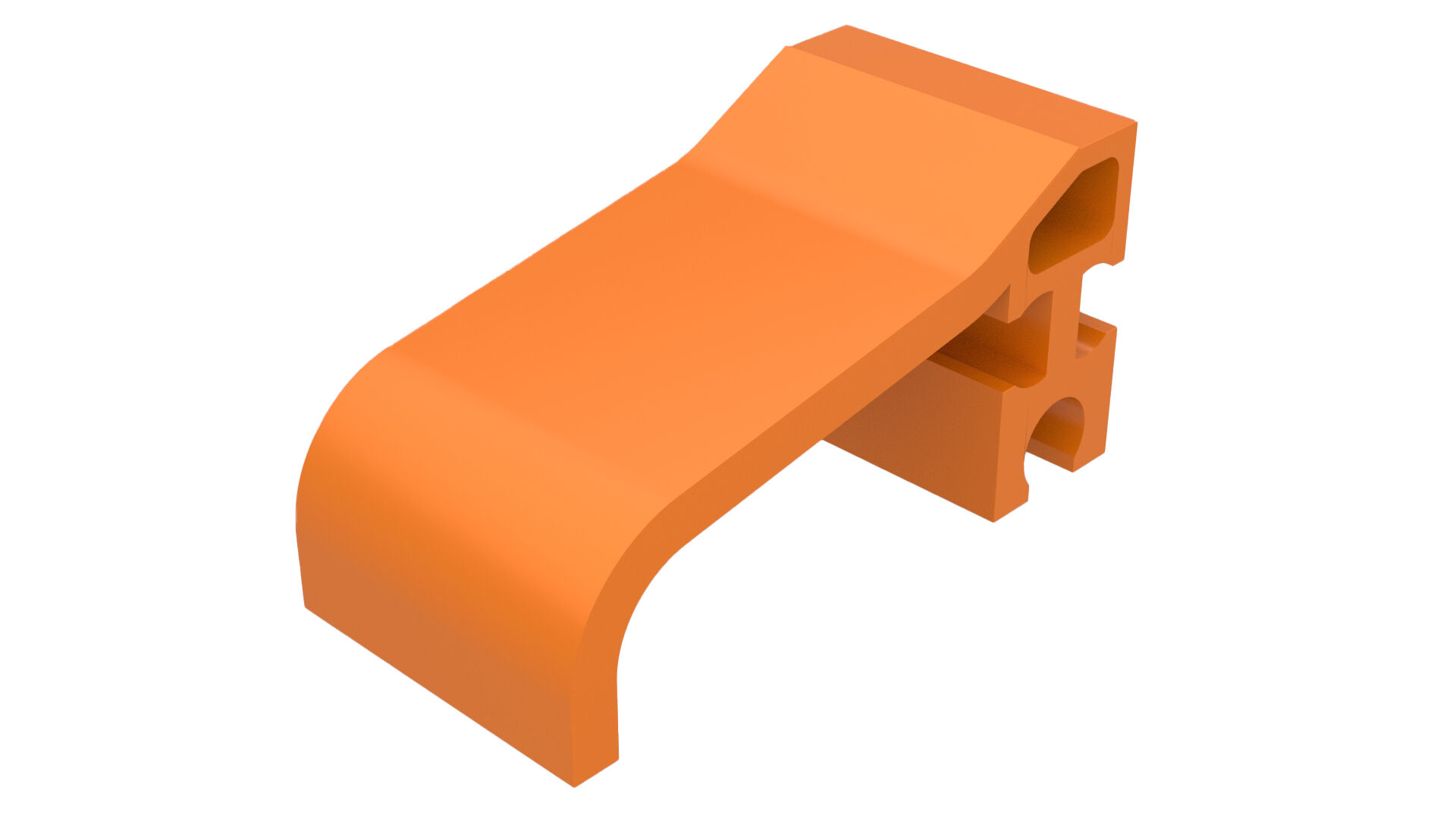 Extension side panel orange
