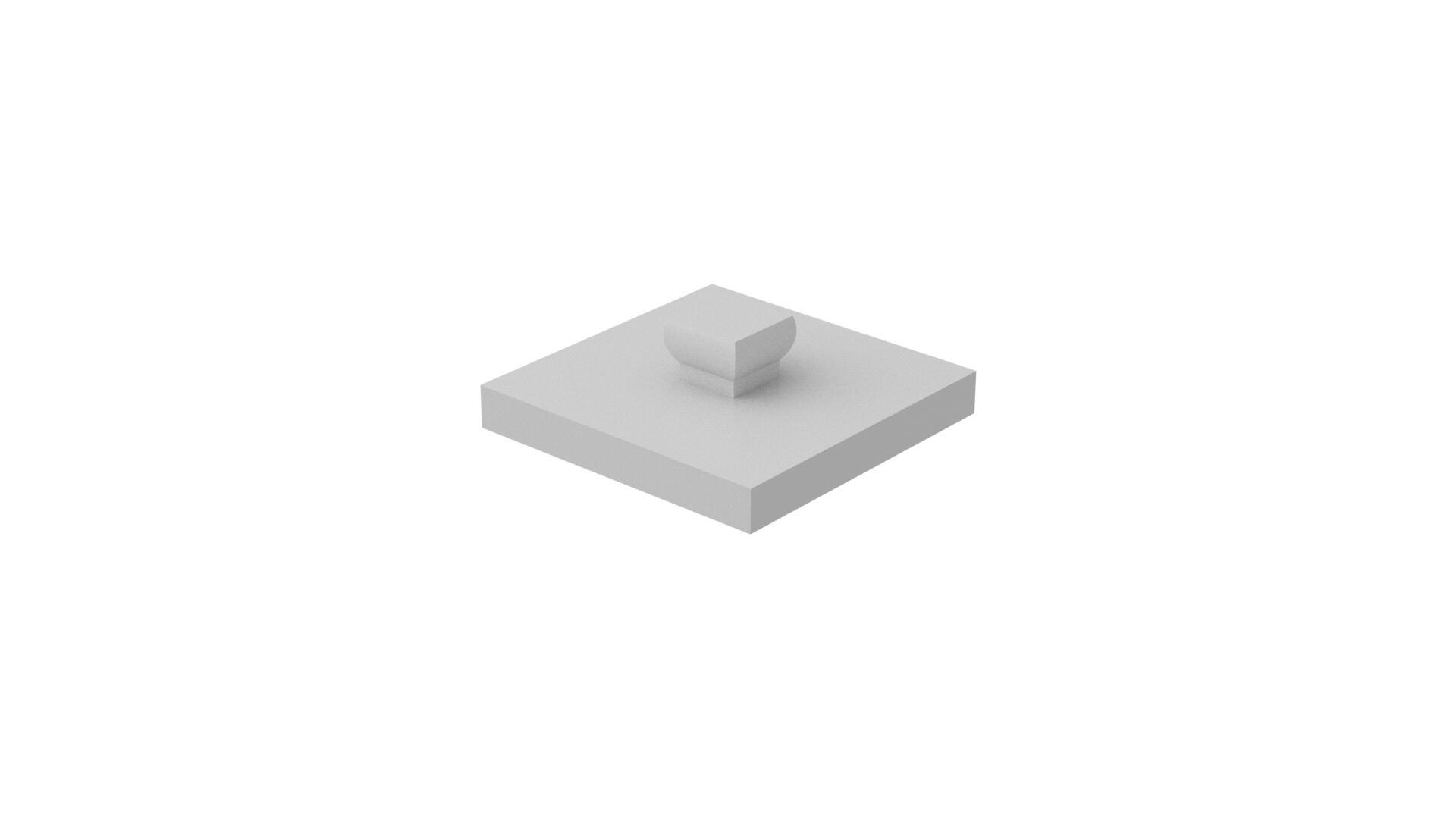 Product Picture: "Panel de construcción 15x15 gris-blanco c. gris blanco con clavija"