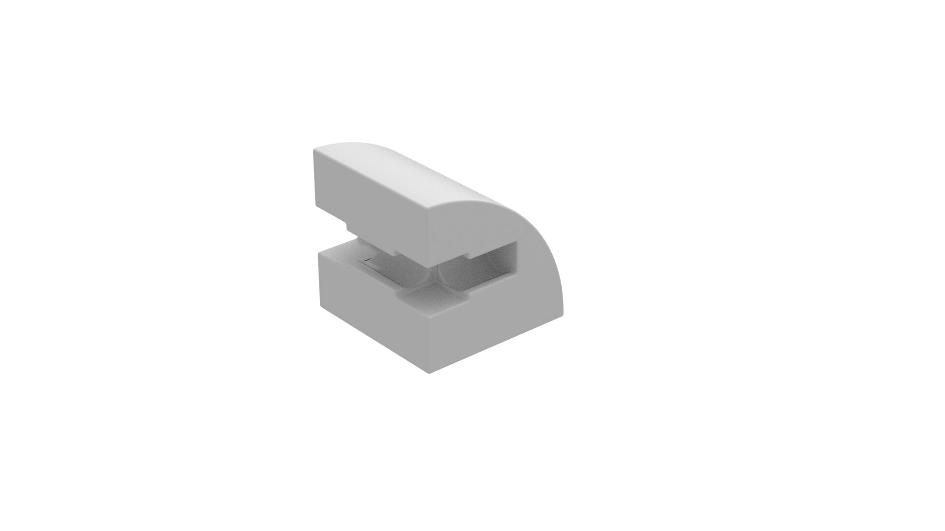 15x15 round gray-white brick