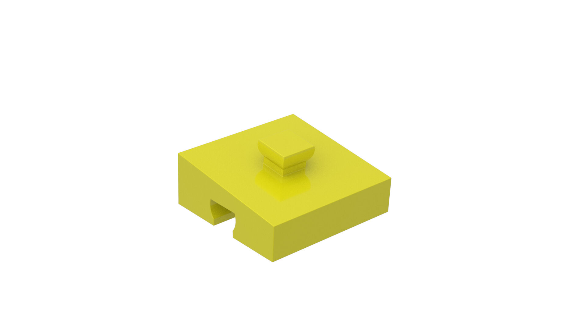 Angle block 7.5° yellow