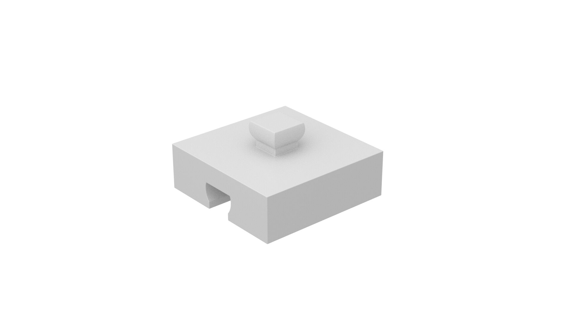 Building block 5 grey white