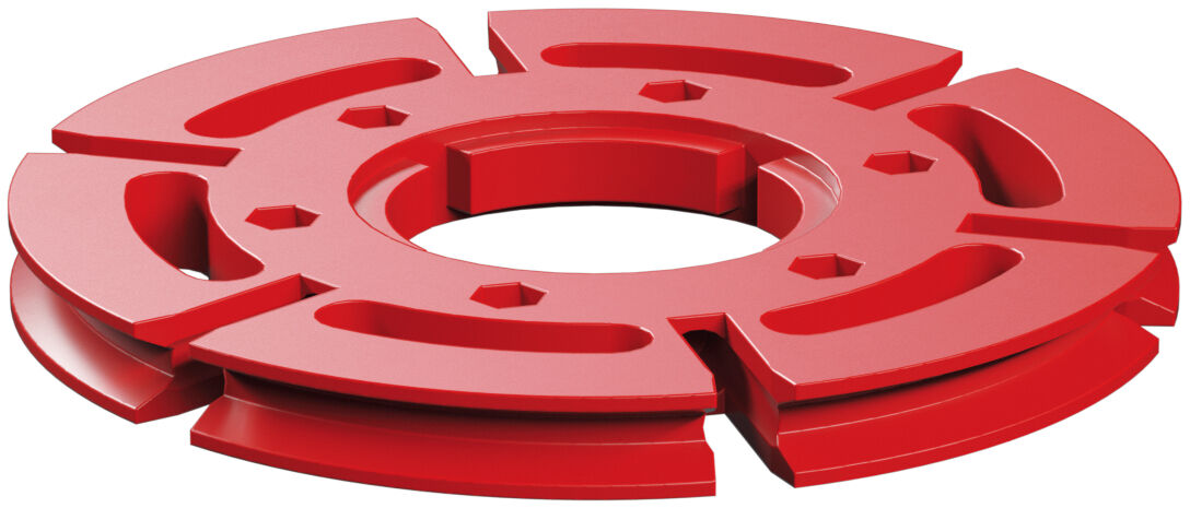 Large pulley 60, red