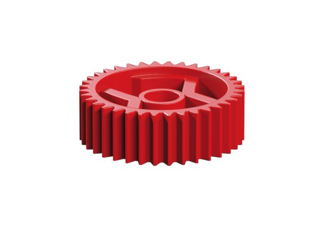null: "Clamping ring for rope drum, red"