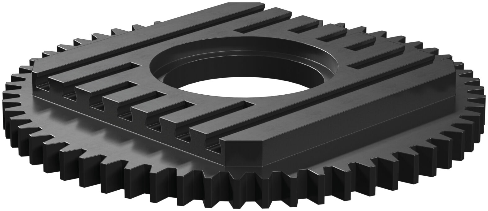 Turntable top, black