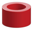 Spacer ring, red