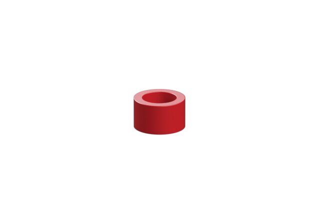null: "Spacer ring, red"