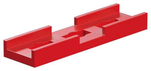 Junta plana de conexión 21,2, rojo