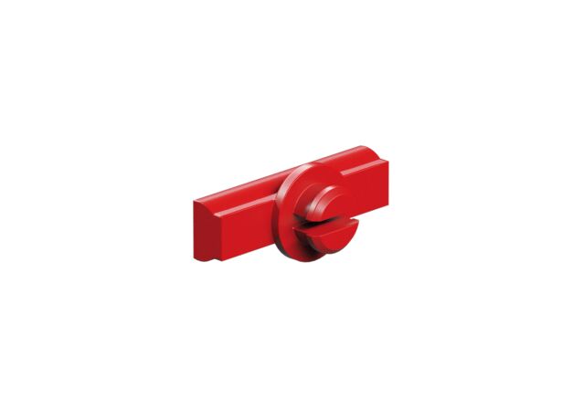 null: "Strut adapter, red"
