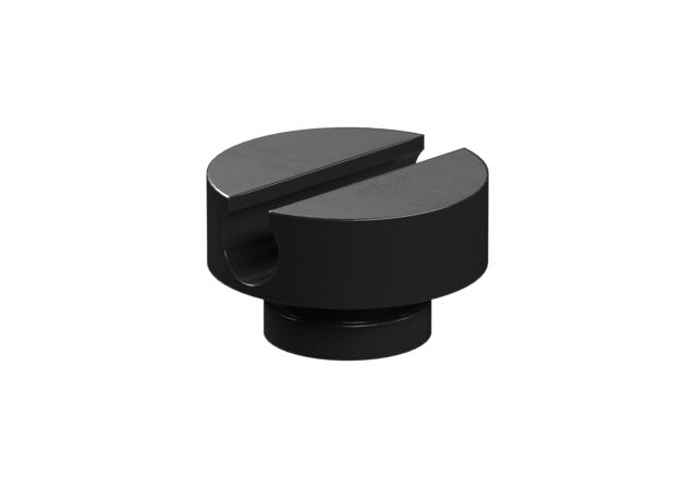 Product Picture: "Base-soporte de resorte de plástico, negro"