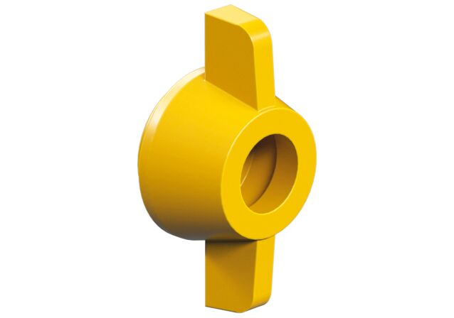 Product Picture: "Tuerca de presión-apriete cónico a eje, amarillo"
