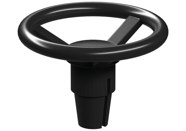 null: "Steering wheel, black"