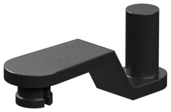 Palanca de cambios, negro