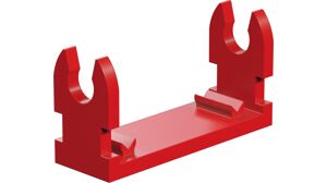 Cable winch frame, red