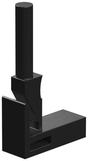 Cable winch brake, black