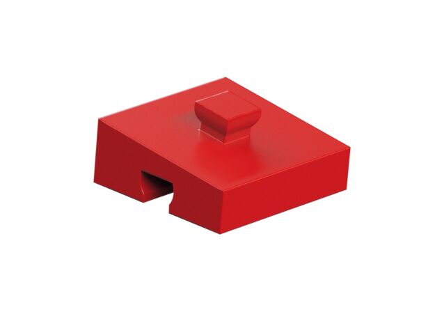 Product Picture: "Bloque de construcción angular 7,5°, rojo"