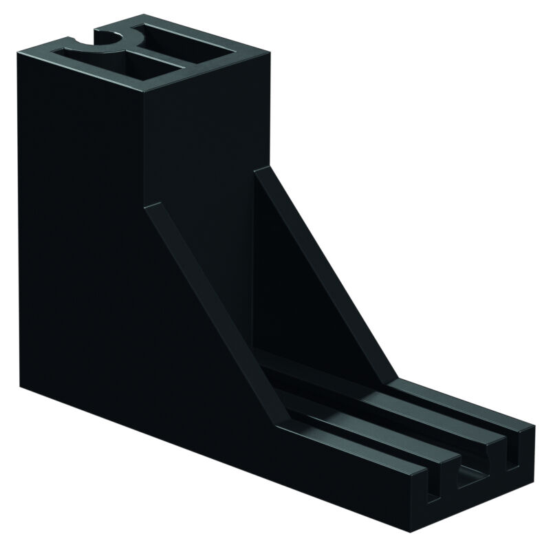 Mounting bracket, black