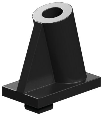 Steering column base, black