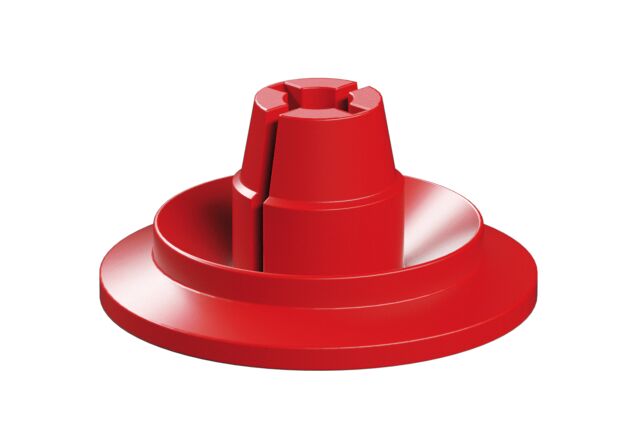 Product Picture: "Tornillo de presión plano, rojo"