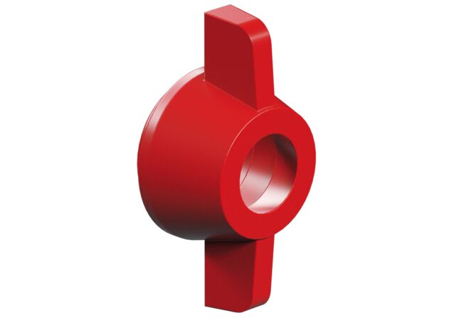 Product Picture: "Tuerca de presión-apriete cónico a eje, rojo"