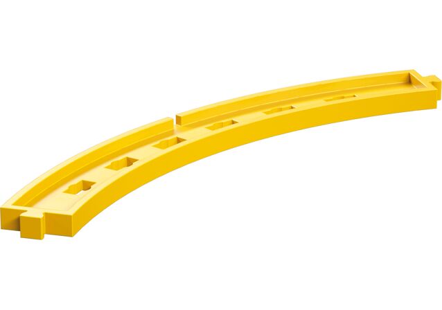 Product Picture: "Viga en forma de arco 60°, amarillo"
