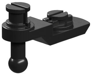 Track rod hinged, black