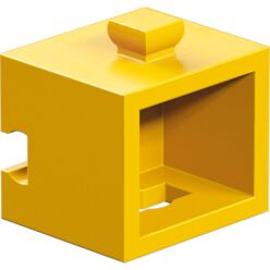 Statics building block, yellow