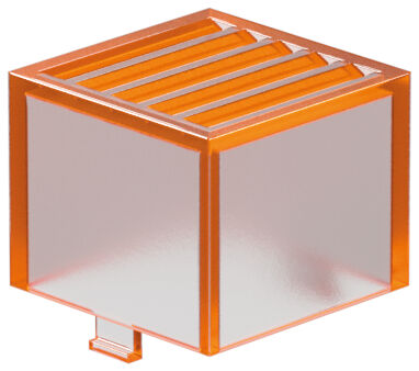 Rastleuchtkappe, organge