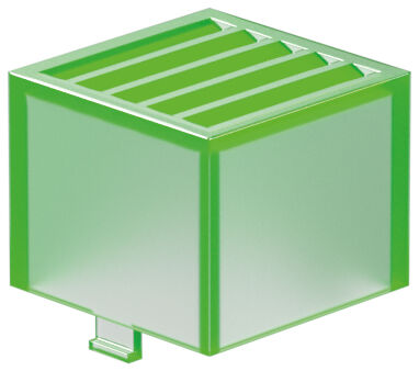 Rastleuchtkappe, grün