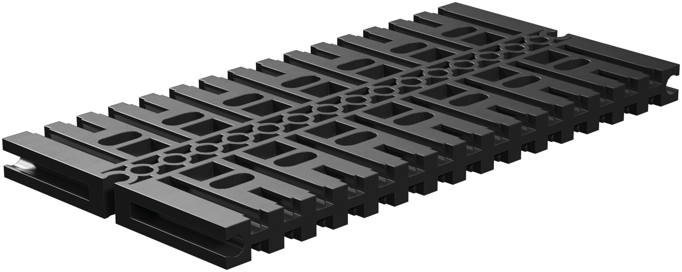 Base plate 120x60, black