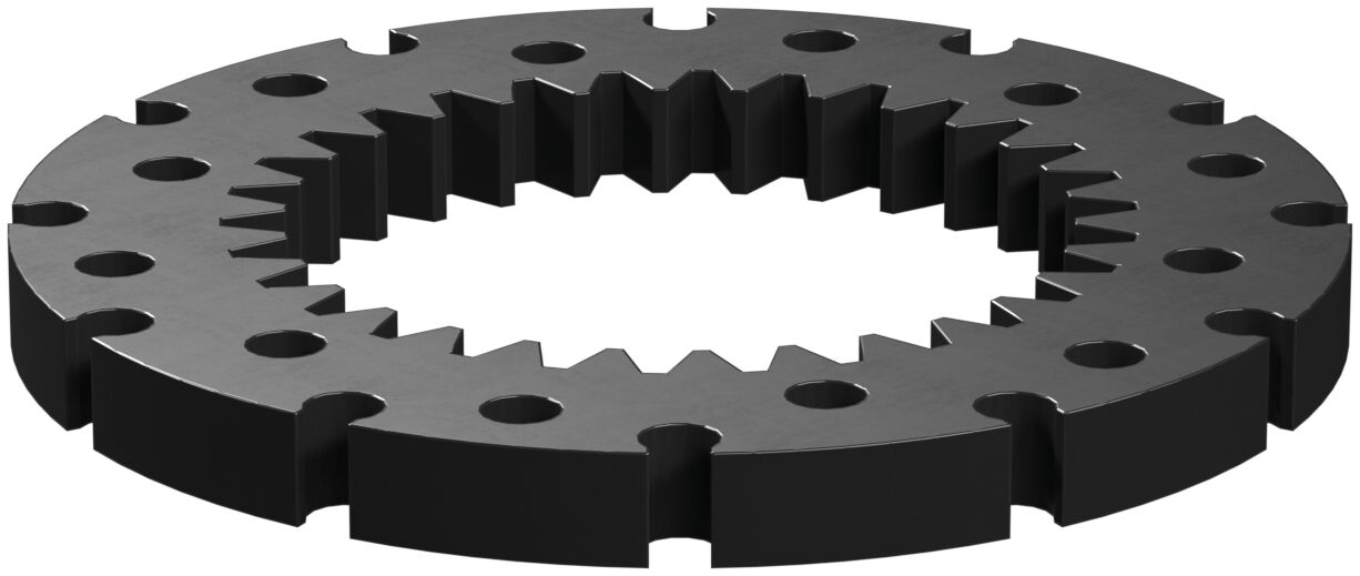 Intertoothed gear T30, black