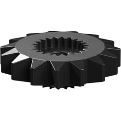 Gear wheel T15, black