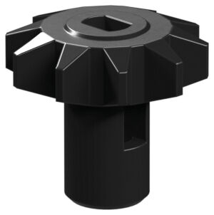Cog wheel T10 m=1,5, black