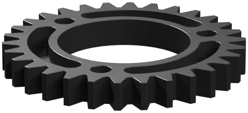 Gear wheel T30, black