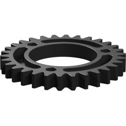 Gear wheel T30, black