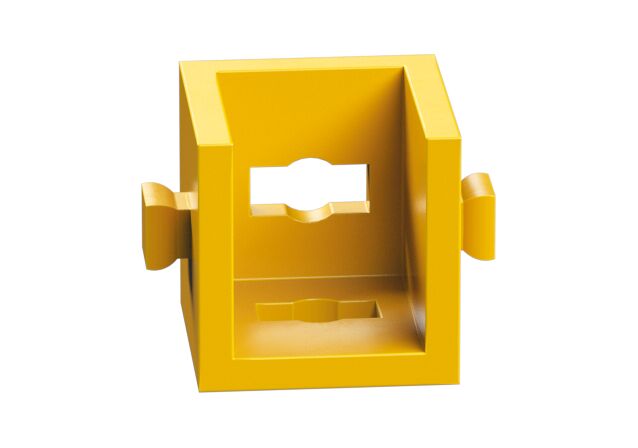 Product Picture: "Viga angular 15 con 2 chavetas, amarillo"