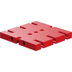 Base plate 45x45, red