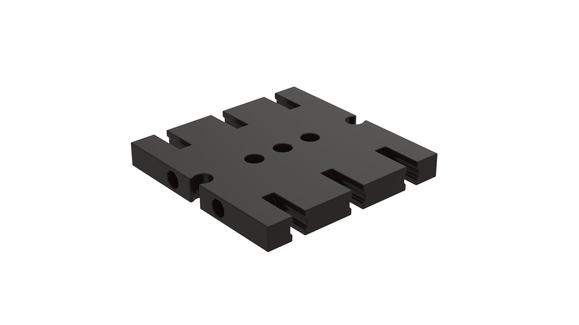 45x45 black base plate