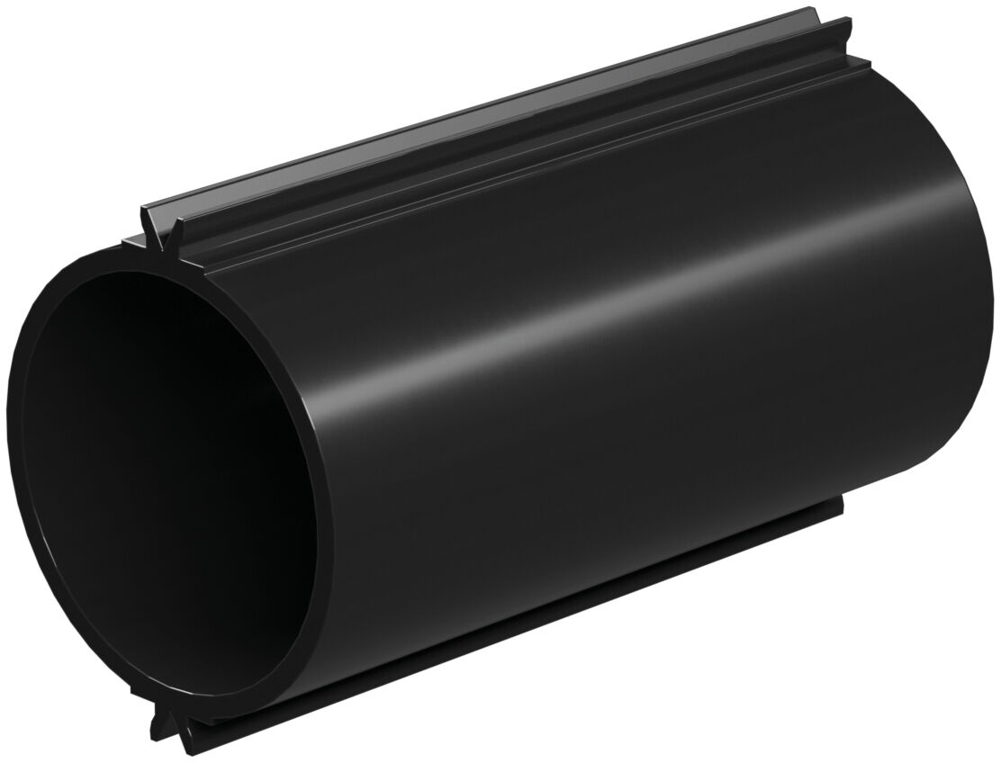 Tubular sleeve 30x60, black