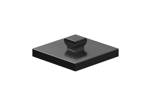 null: "Mounting plate 15x15, black"